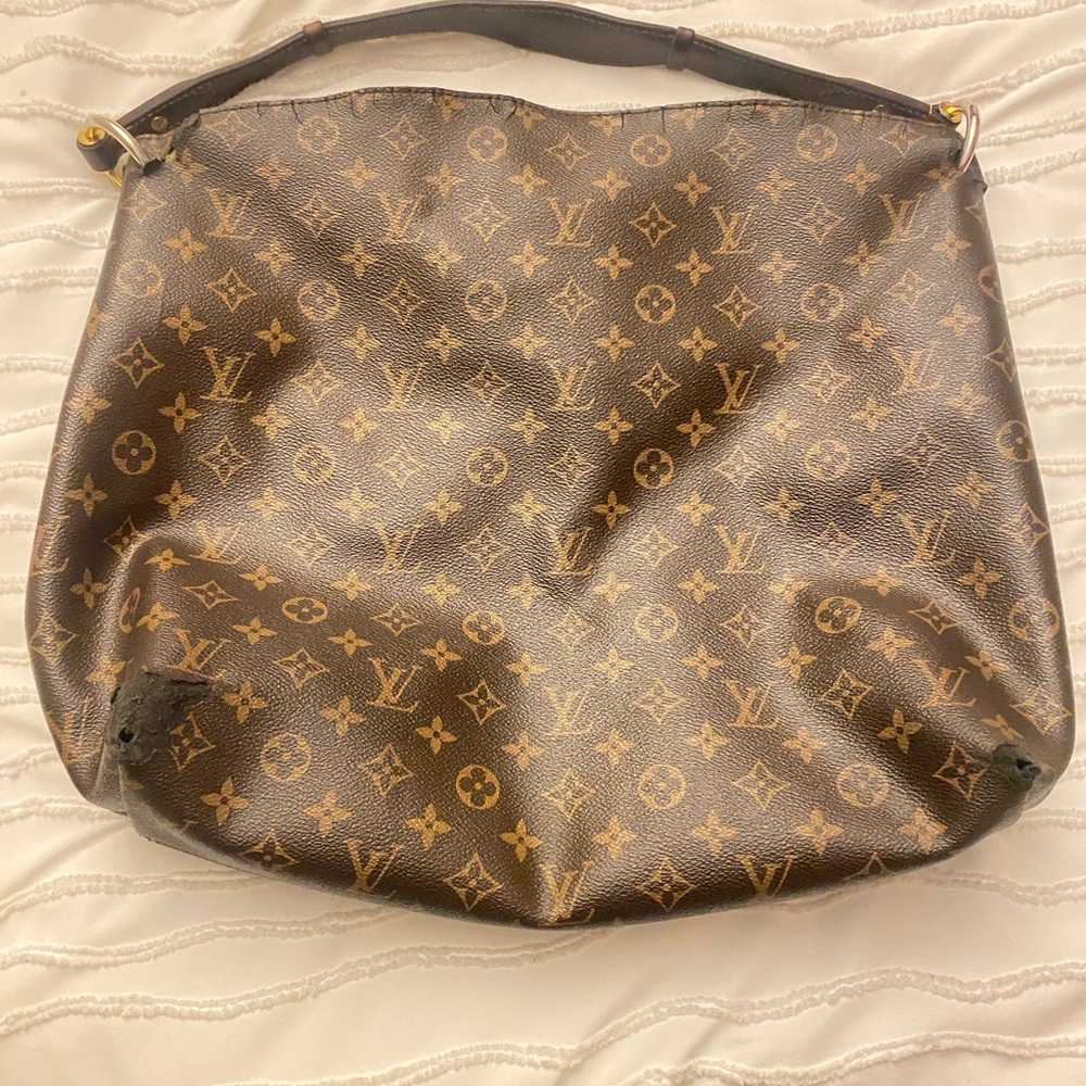 Louis Vuitton Brown Monogram Shoulder Bag
